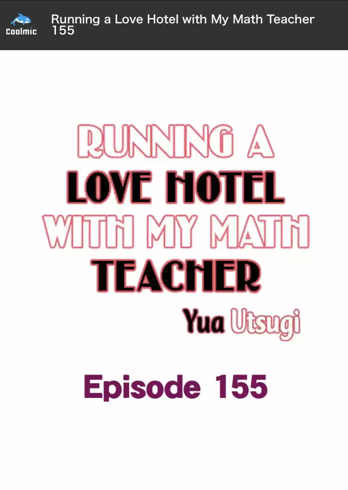 Running A Love Hotel With My Math Teacher Chapter 155