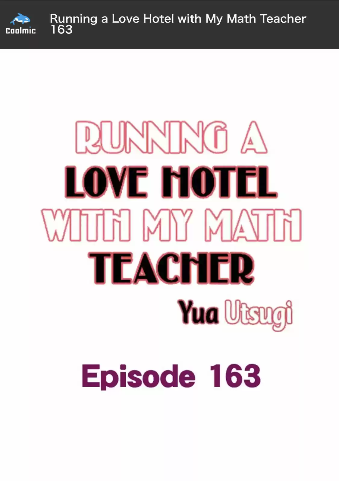 Running A Love Hotel With My Math Teacher Chapter 163