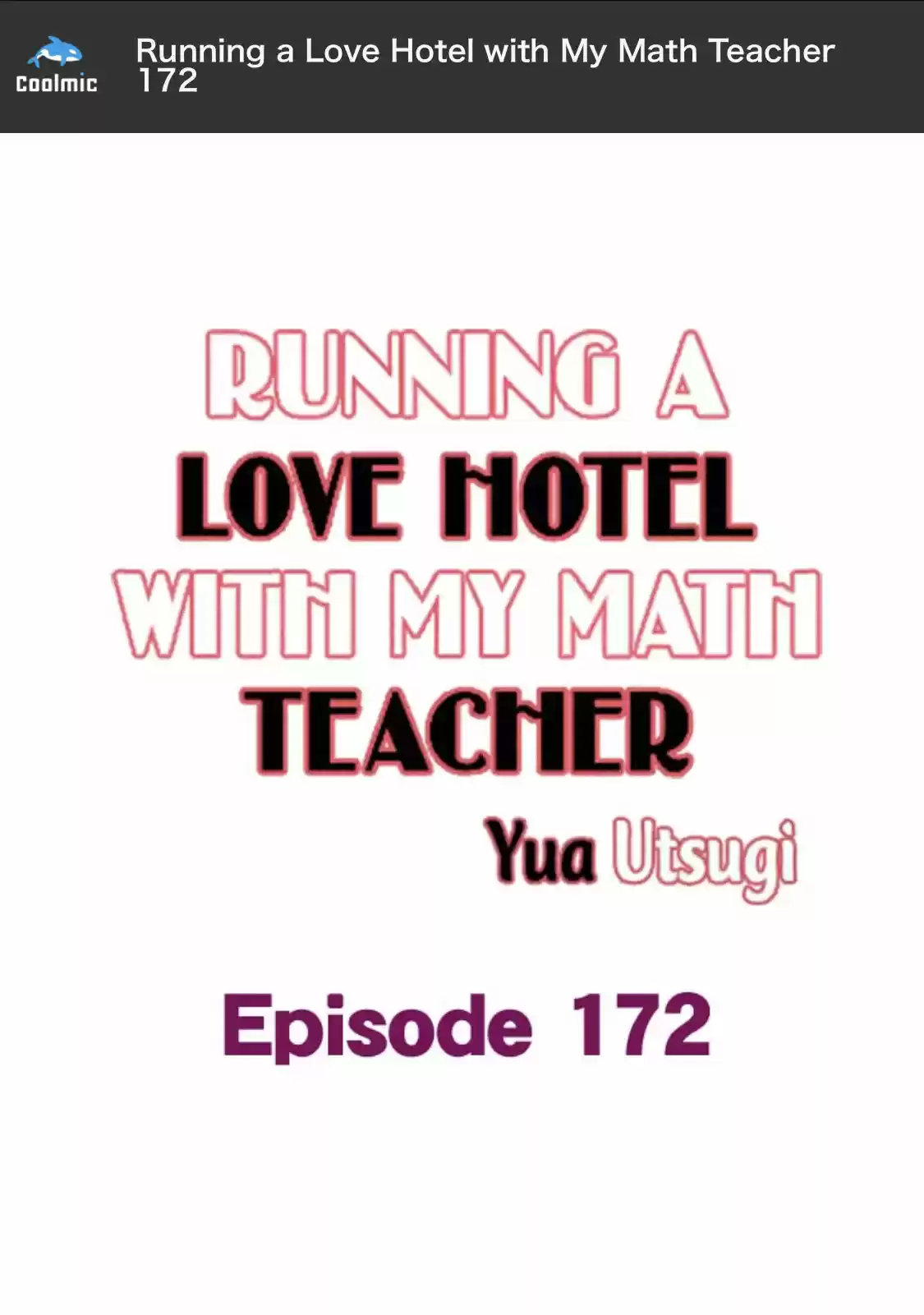 Running A Love Hotel With My Math Teacher Chapter 172