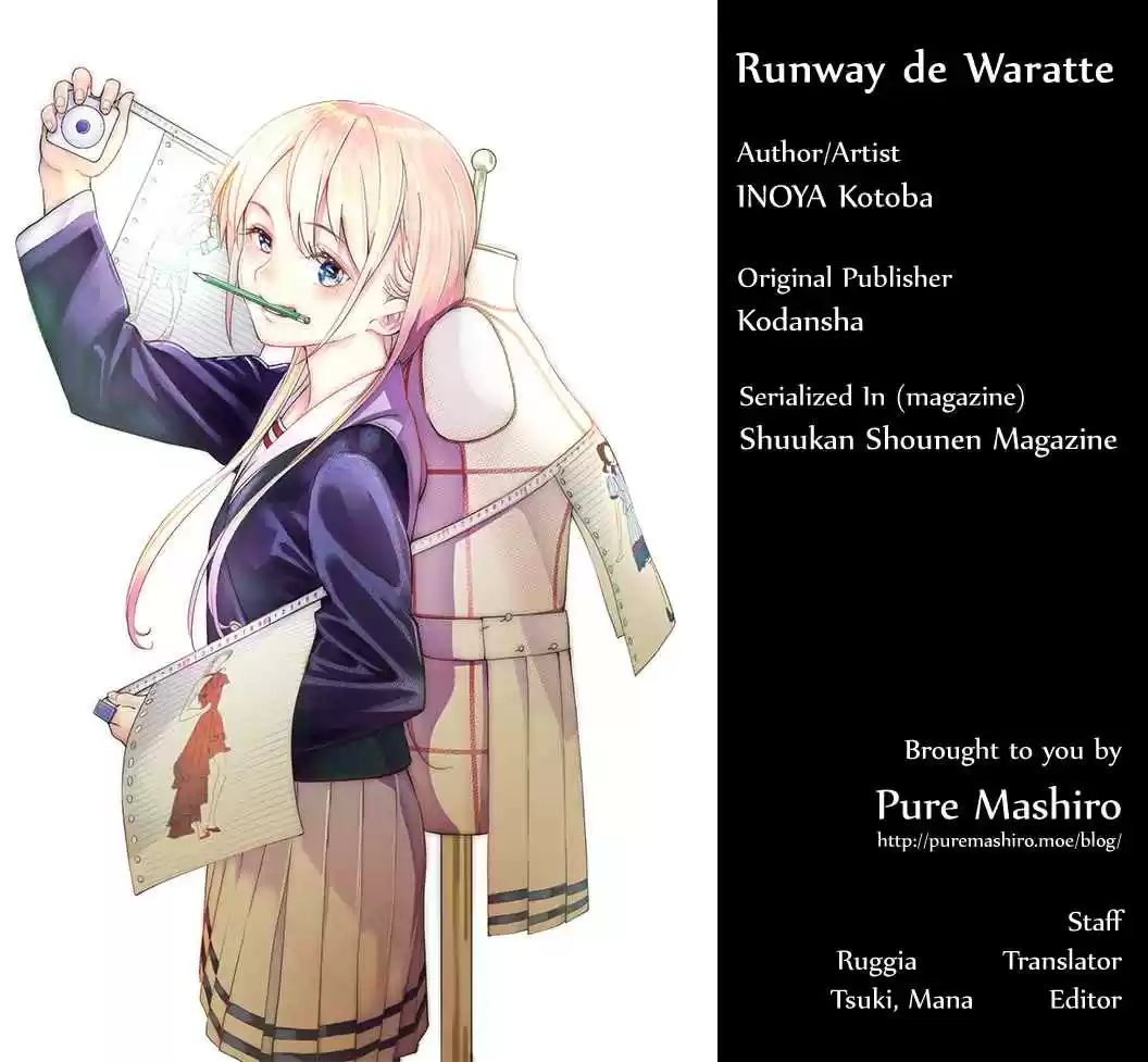 Runway de Waratte Ch.1