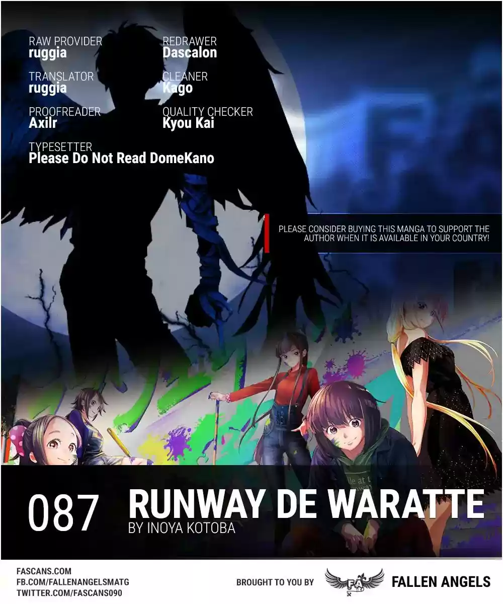 Runway de Waratte Chapter 87