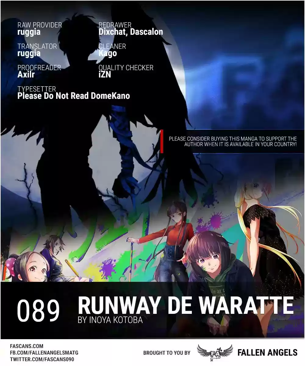 Runway de Waratte Chapter 89