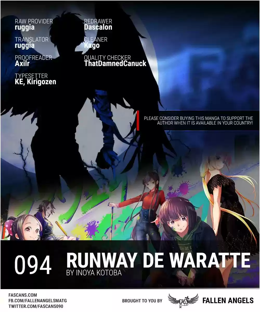 Runway de Waratte Chapter 94