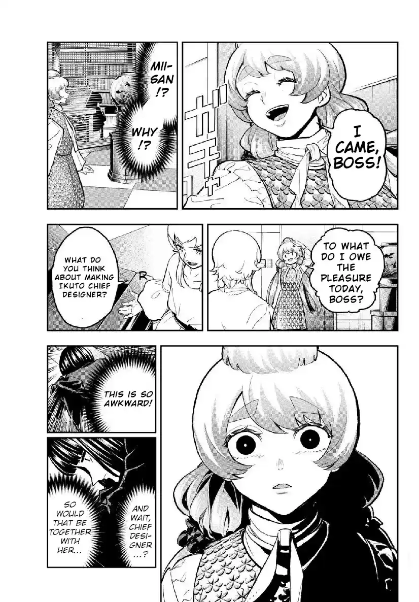 Runway de Waratte Vol. 13 Ch. 105 Over His Back