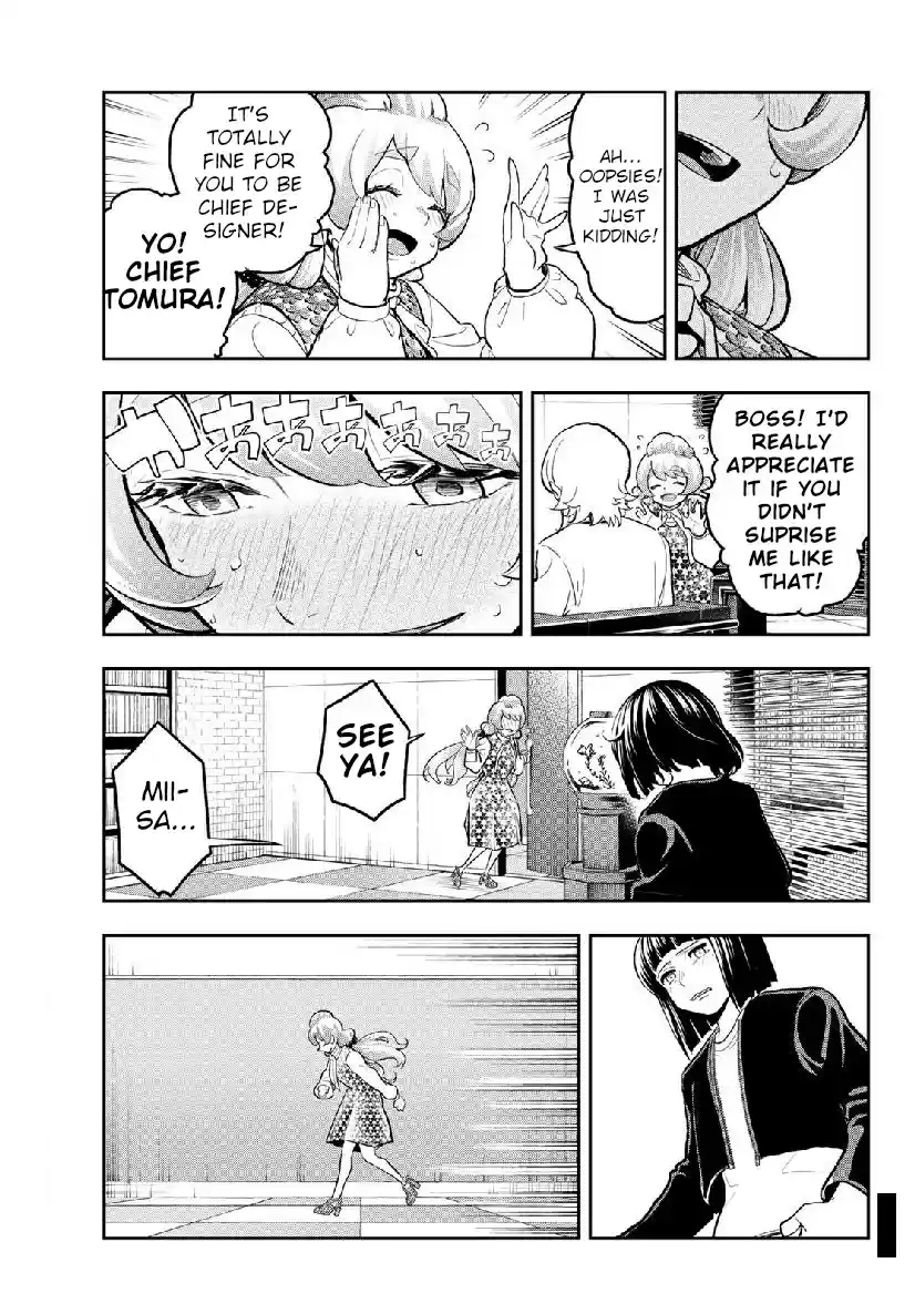 Runway de Waratte Vol. 13 Ch. 105 Over His Back