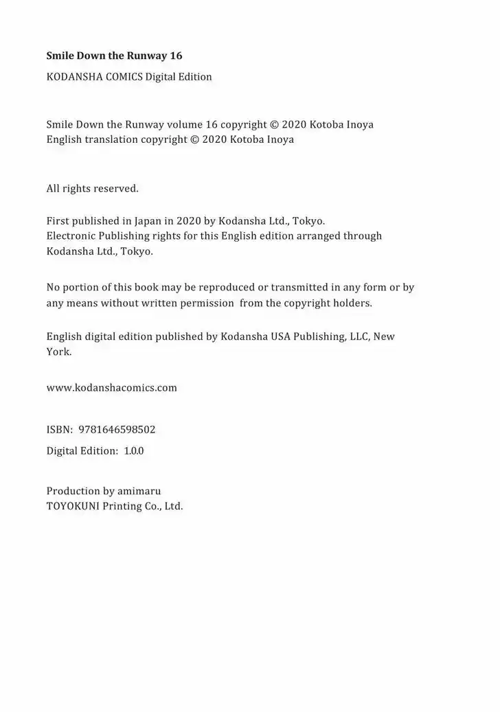 Runway de Waratte Vol.16 Ch.138