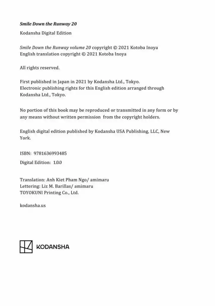 Runway de Waratte Vol.20 Ch.174