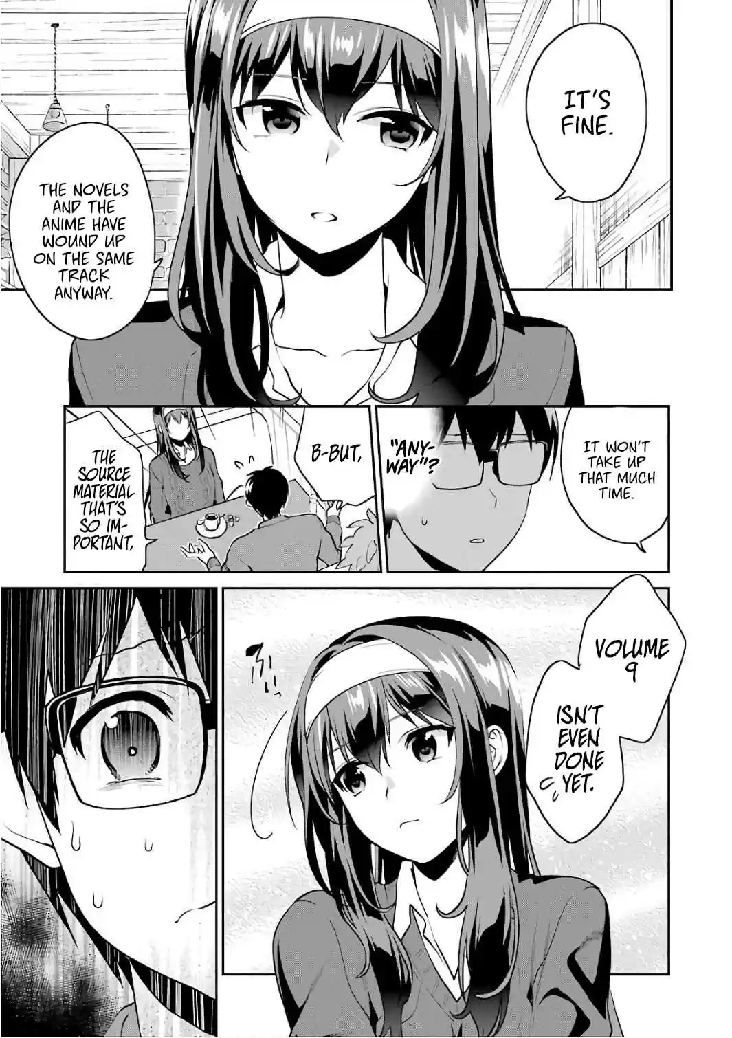 Saenai Kanojo (Heroine) no Sodatekata Koisuru Metronome Vol. 10 Ch. 47 How to Continue a Story Where I'm Absent