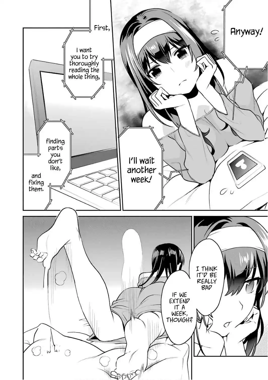 Saenai Kanojo (Heroine) no Sodatekata Koisuru Metronome Vol. 10 Ch. 47 How to Continue a Story Where I'm Absent