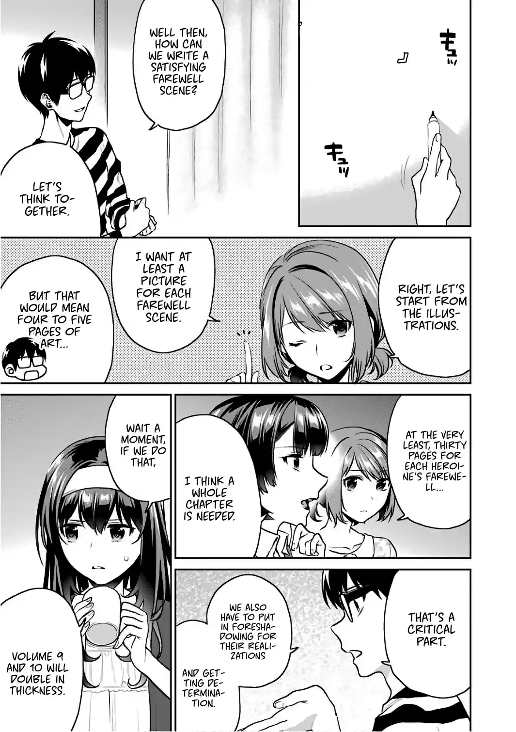 Saenai Kanojo (Heroine) no Sodatekata Koisuru Metronome Vol. 10 Ch. 50 How to Accept Never Ending Love