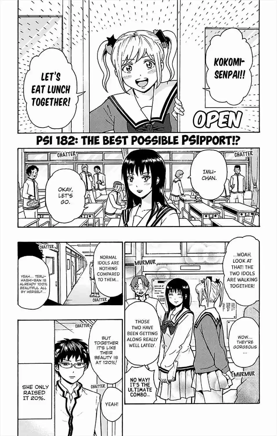 Saiki Kusuo no PSI nan Vol. 17 Ch. 182