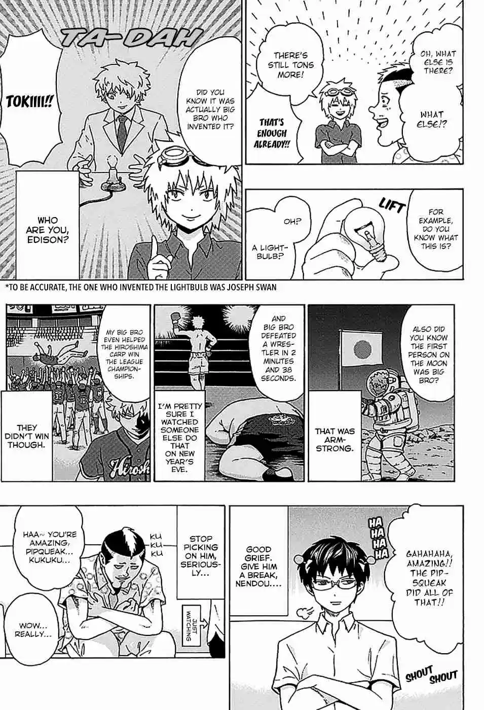 Saiki Kusuo no PSI nan Vol. 20 Ch. 213 The DiPSIster of the Kaidou Siblings