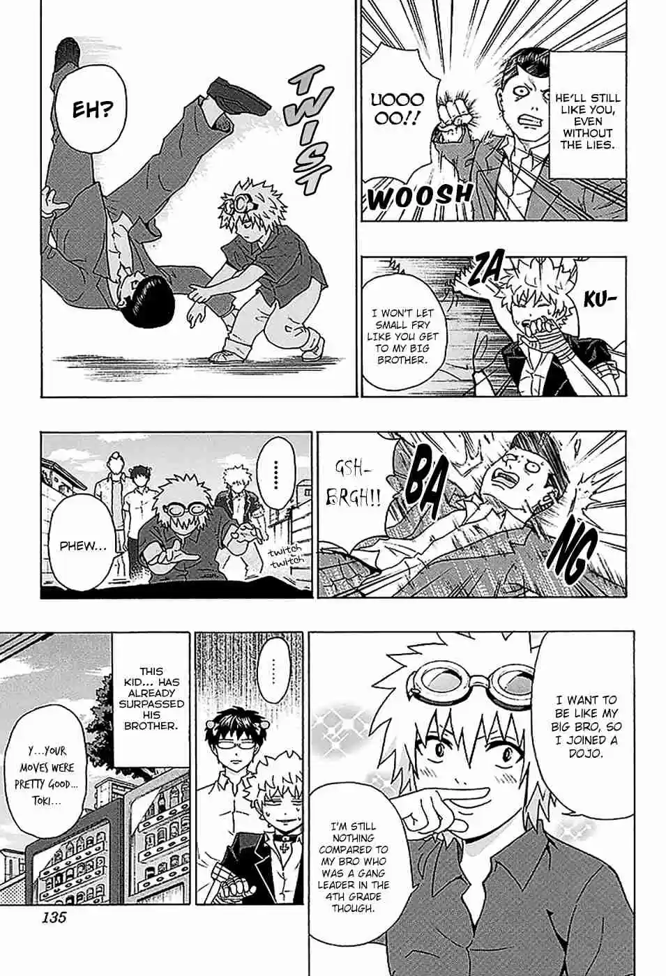 Saiki Kusuo no PSI nan Vol. 20 Ch. 213 The DiPSIster of the Kaidou Siblings