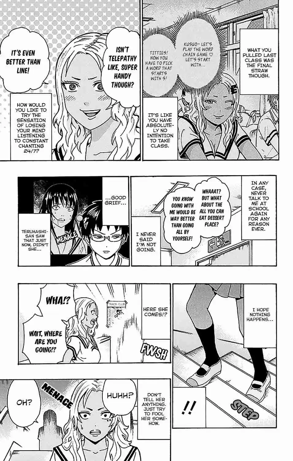 Saiki Kusuo no PSI nan Vol. 20 Ch. 214 Image Change TranPSIformation Girl