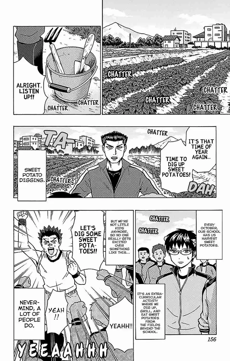 Saiki Kusuo no PSI nan Vol. 20 Ch. 215 Sweet Potato Digging DiPSIster