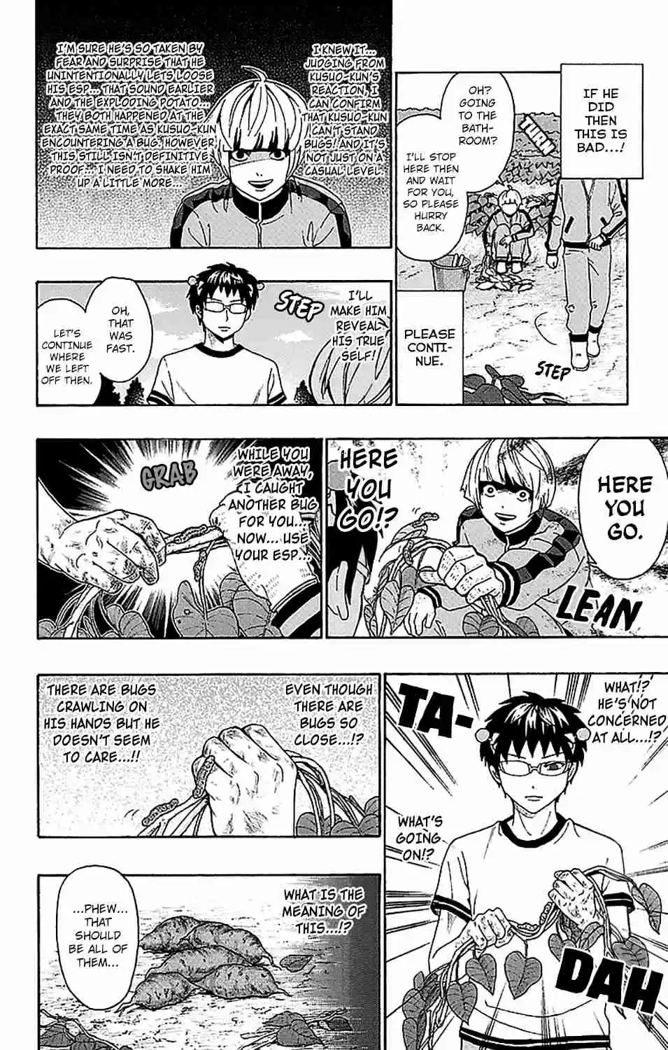 Saiki Kusuo no PSI nan Vol. 20 Ch. 215 Sweet Potato Digging DiPSIster