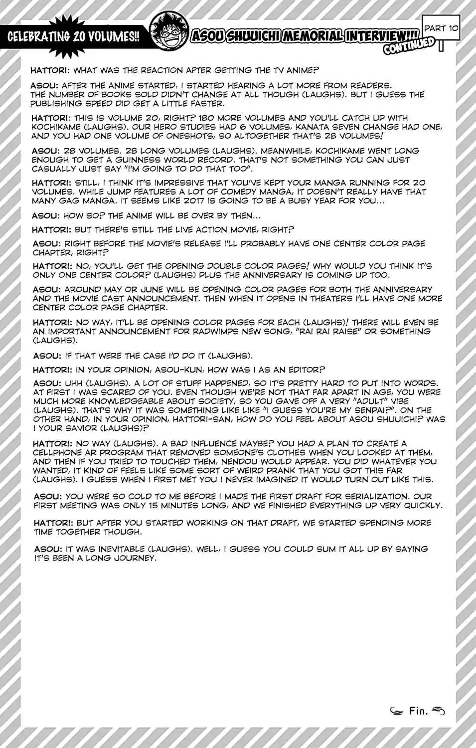 Saiki Kusuo no PSI nan Vol. 20 Ch. 215 Sweet Potato Digging DiPSIster