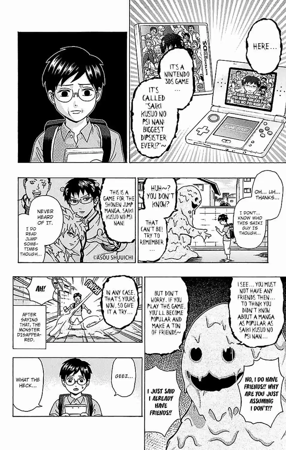 Saiki Kusuo no PSI nan Vol. 21 Ch. 219 Video Game DiPSIster