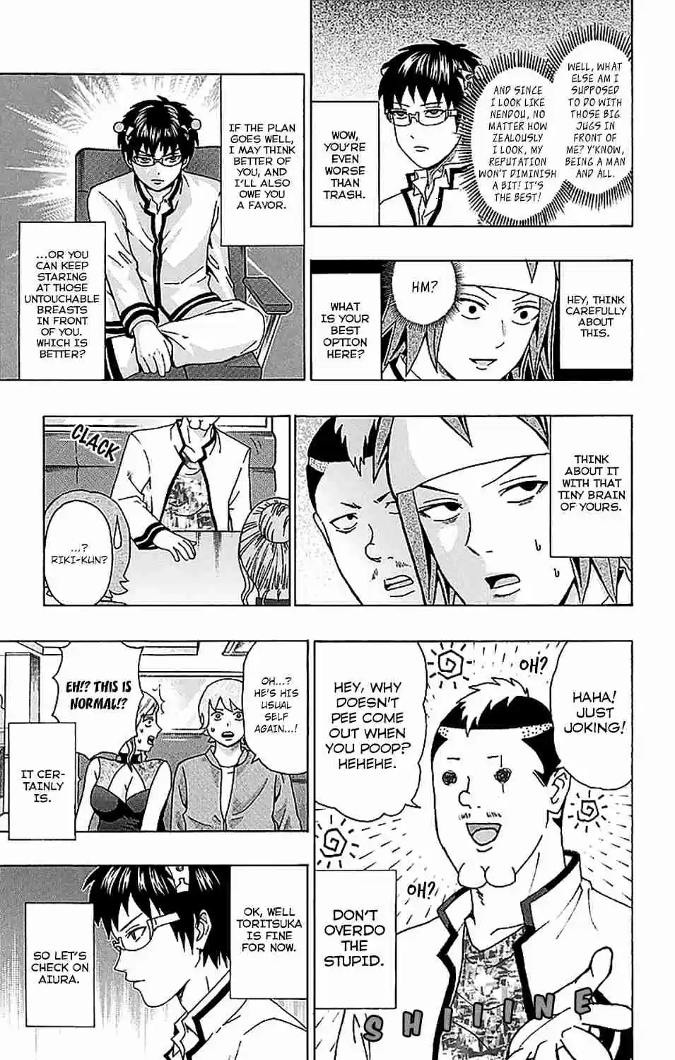 Saiki Kusuo no PSI nan Vol. 21 Ch. 221 HypnoPSIs Exchange! (Part Two)