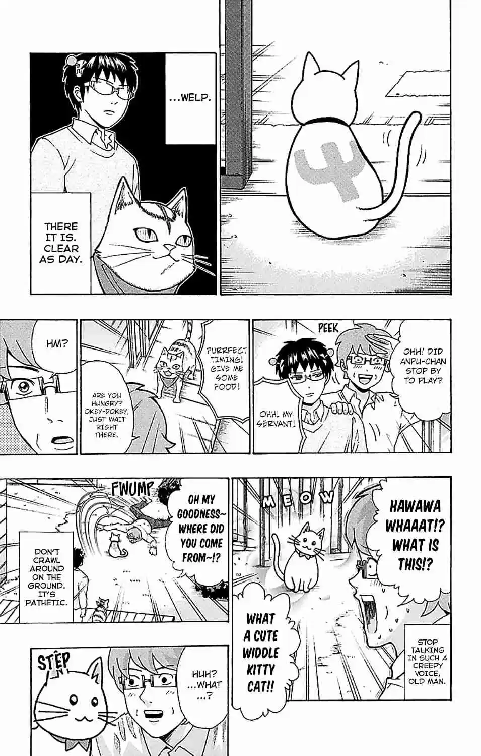 Saiki Kusuo no PSI nan Vol. 21 Ch. 222 Let's Reinvent the MaPSIcot Character