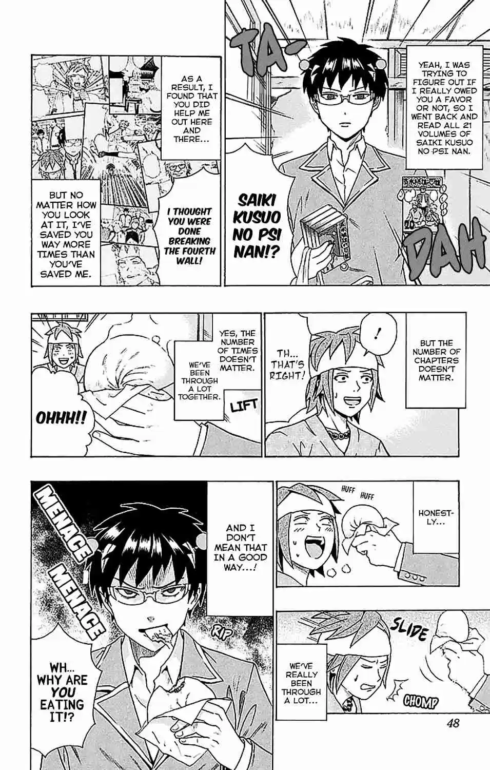 Saiki Kusuo no PSI nan Vol. 22 Ch. 230 Returning the Favor! Toritsuka's Fasting ExerPSIze