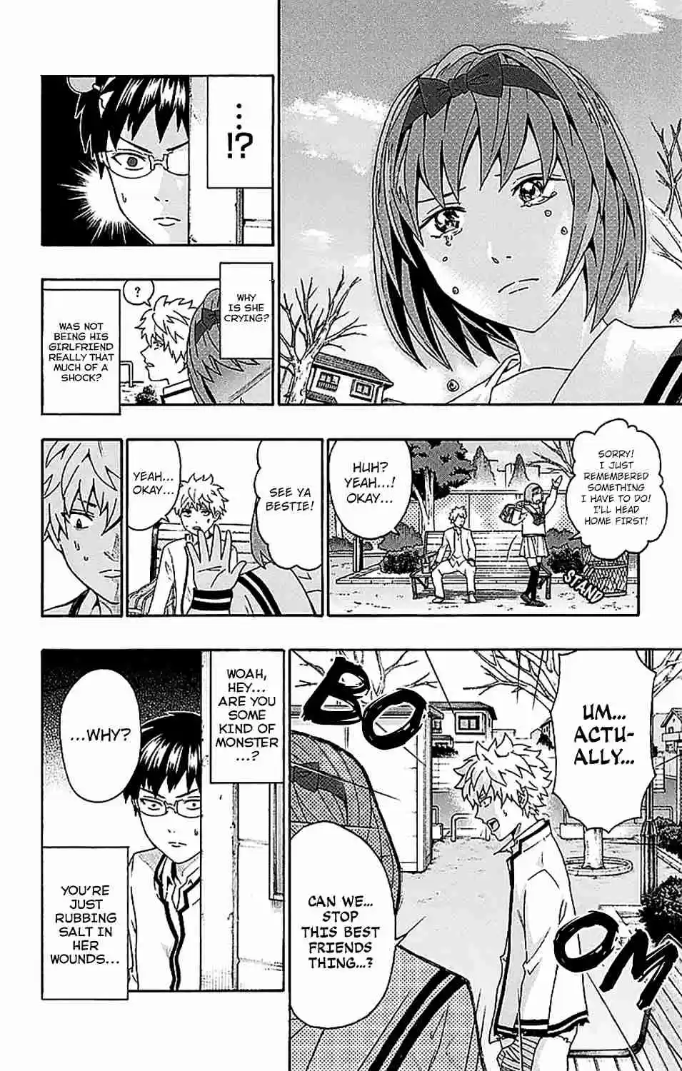 Saiki Kusuo no PSI nan Vol. 22 Ch. 232 Out of Sync Boy Girl RelaPSIonships (Second Half)