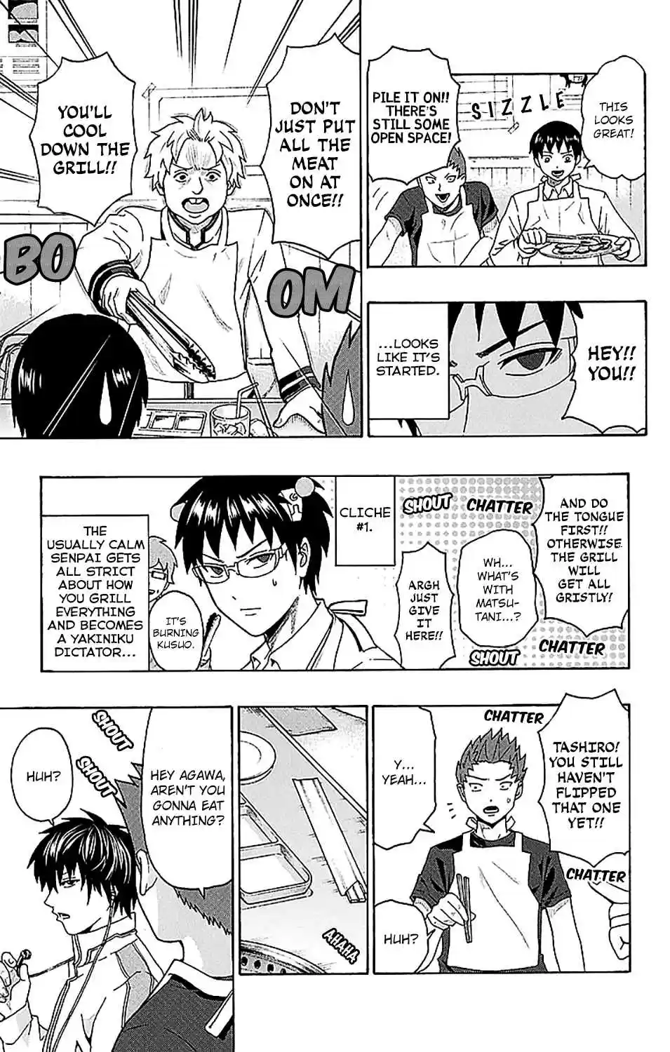 Saiki Kusuo no PSI nan Vol. 22 Ch. 235 Make PSIure You Eat Your Vegetables! Yakiniku Time