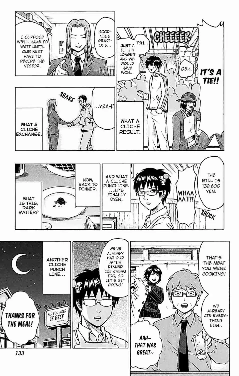 Saiki Kusuo no PSI nan Vol. 22 Ch. 235 Make PSIure You Eat Your Vegetables! Yakiniku Time