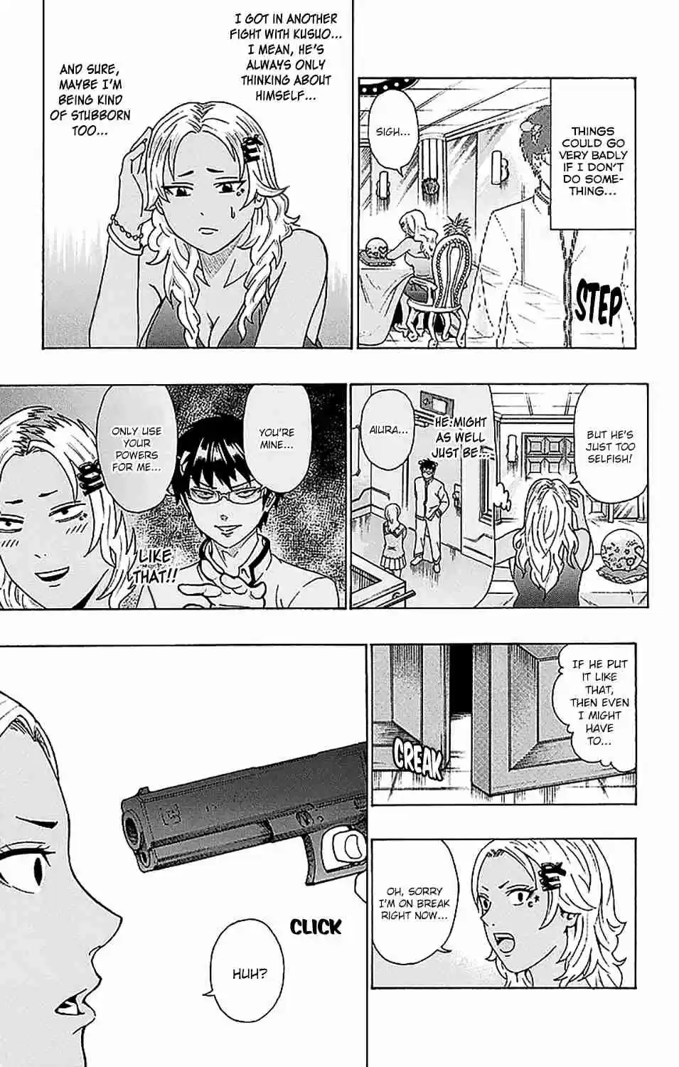 Saiki Kusuo no PSI nan Vol. 22 Ch. 236 Read the PSIgns! Aiura Mikoto's Fortune Telling