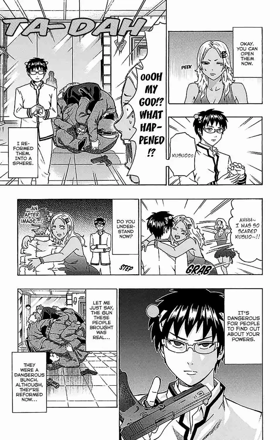 Saiki Kusuo no PSI nan Vol. 22 Ch. 236 Read the PSIgns! Aiura Mikoto's Fortune Telling