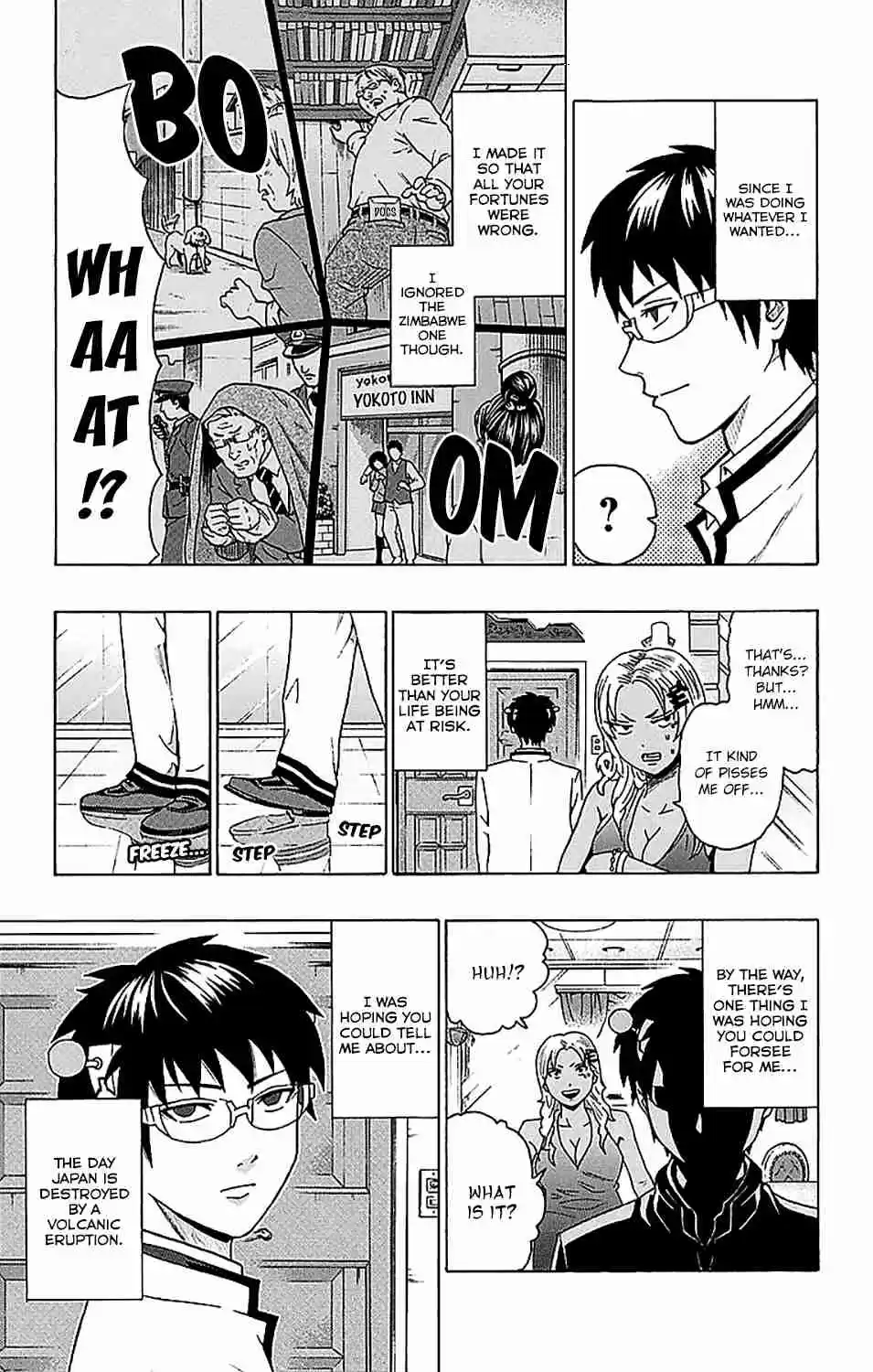 Saiki Kusuo no PSI nan Vol. 22 Ch. 236 Read the PSIgns! Aiura Mikoto's Fortune Telling