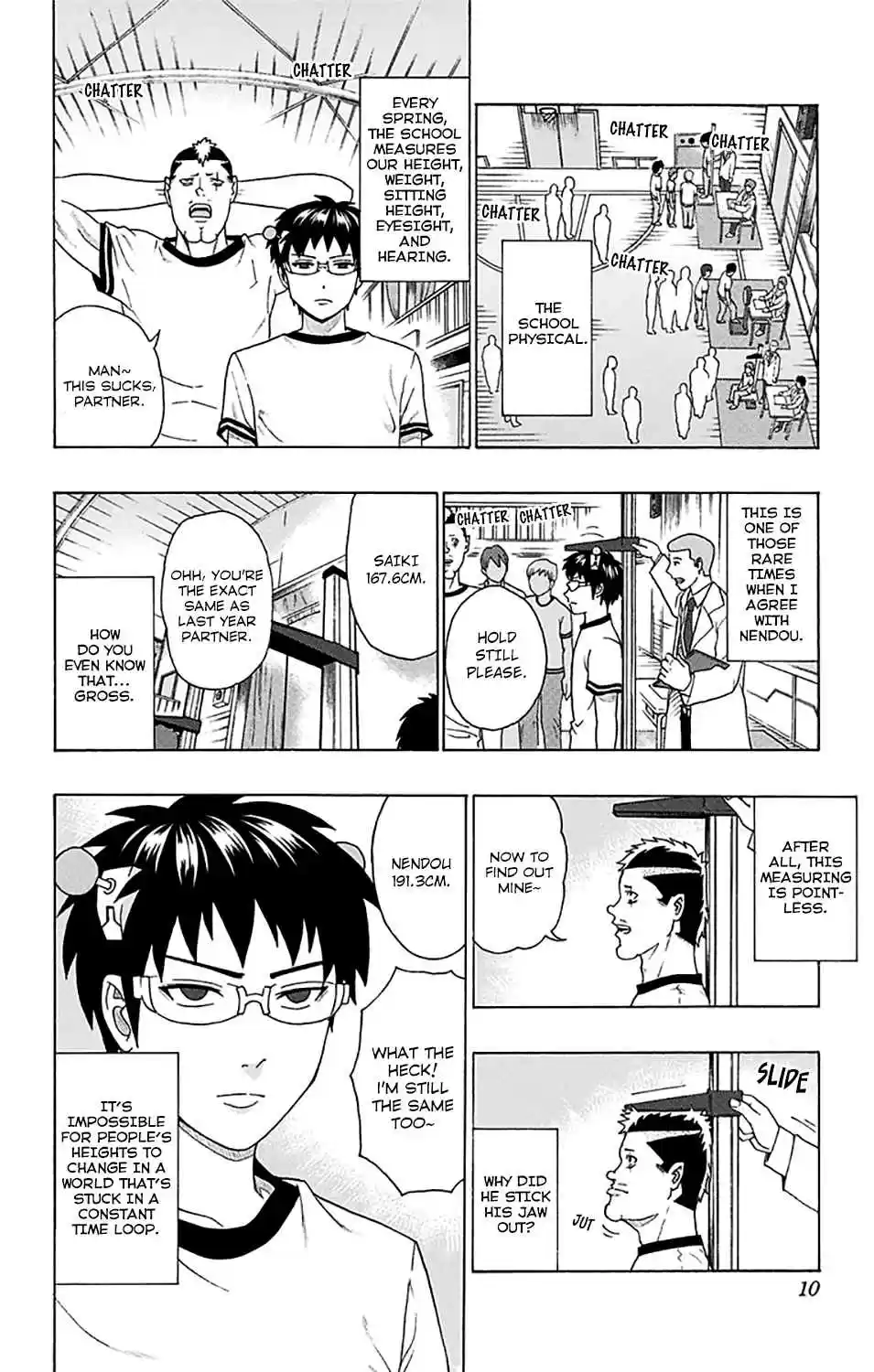 Saiki Kusuo no PSI nan Vol. 23 Ch. 239 The DiPSIster of the School Physical