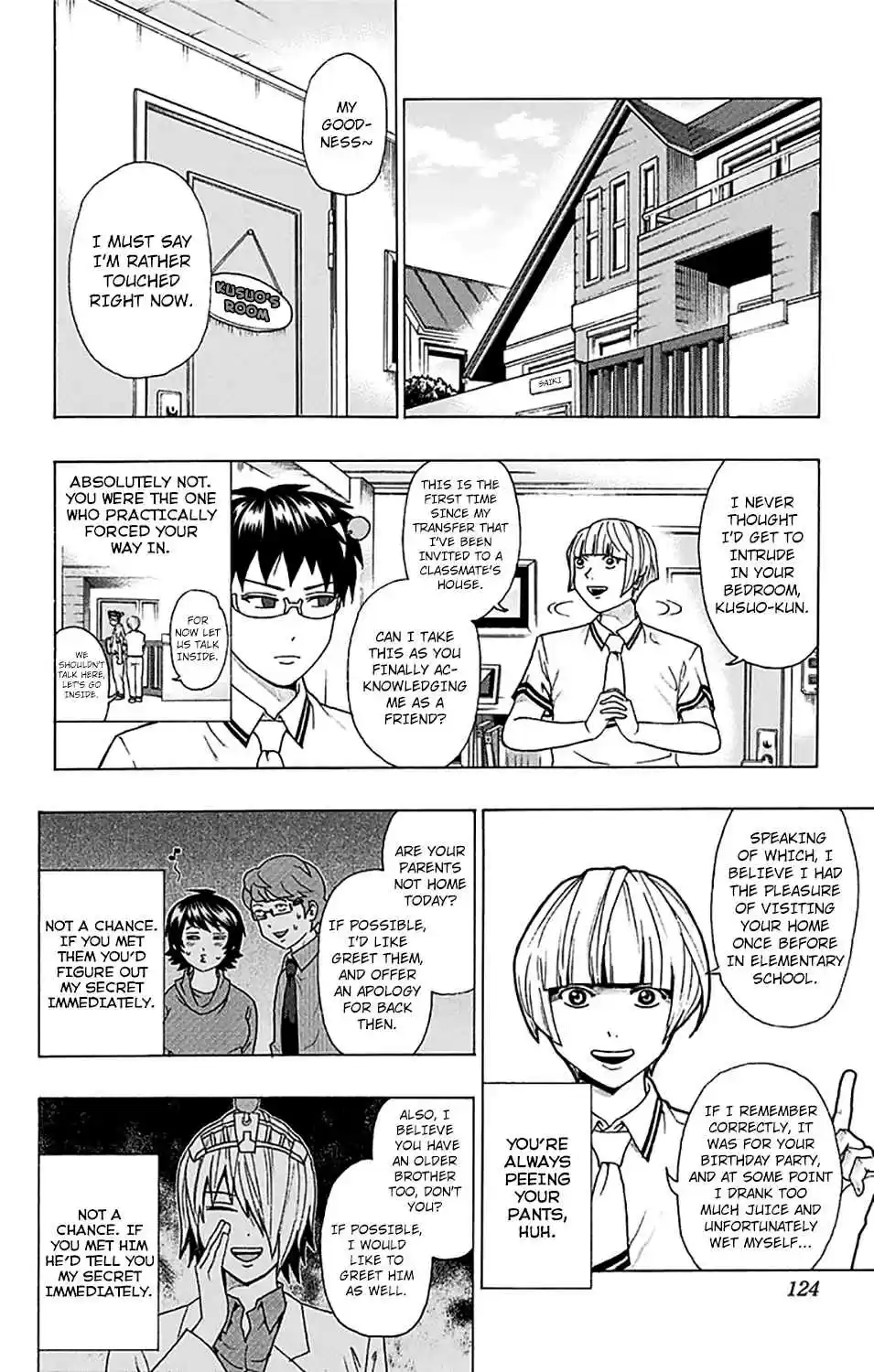 Saiki Kusuo no PSI nan Vol. 23 Ch. 246 ConPSItructing an Unusual Day