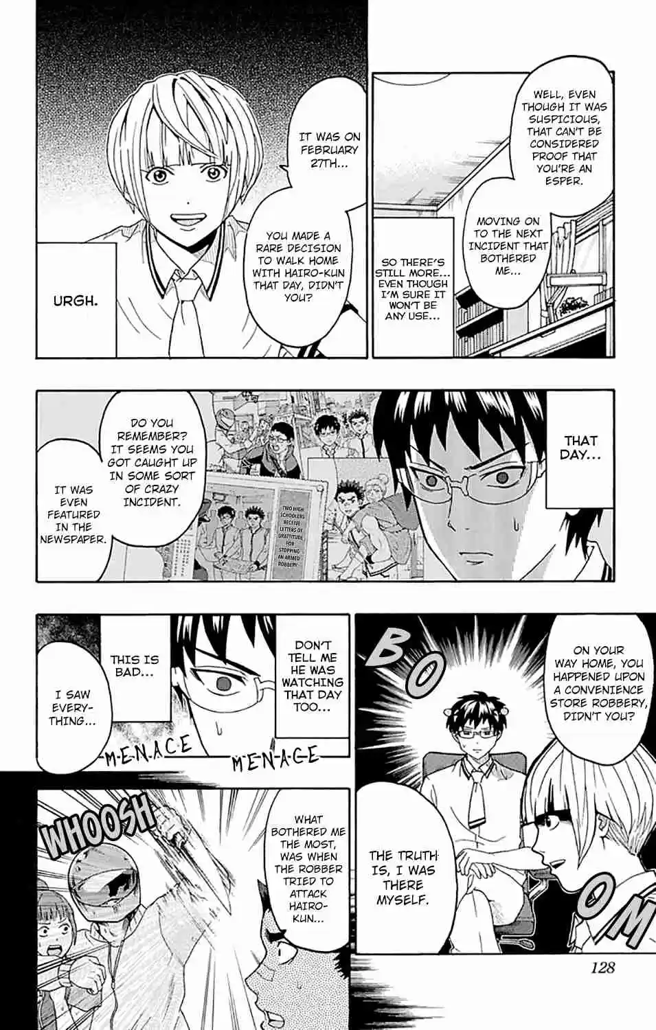 Saiki Kusuo no PSI nan Vol. 23 Ch. 246 ConPSItructing an Unusual Day