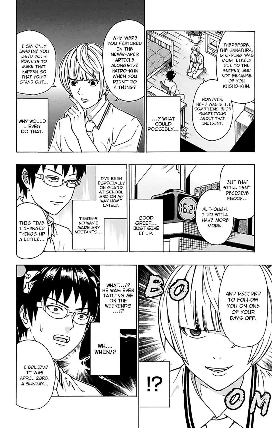 Saiki Kusuo no PSI nan Vol. 23 Ch. 246 ConPSItructing an Unusual Day