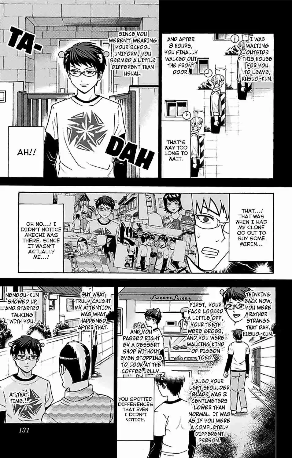 Saiki Kusuo no PSI nan Vol. 23 Ch. 246 ConPSItructing an Unusual Day