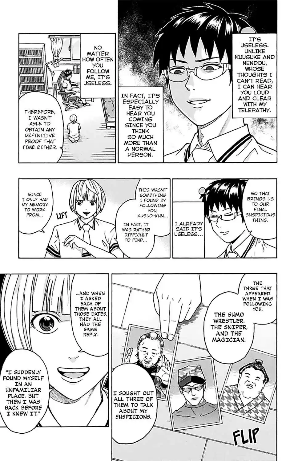 Saiki Kusuo no PSI nan Vol. 23 Ch. 246 ConPSItructing an Unusual Day