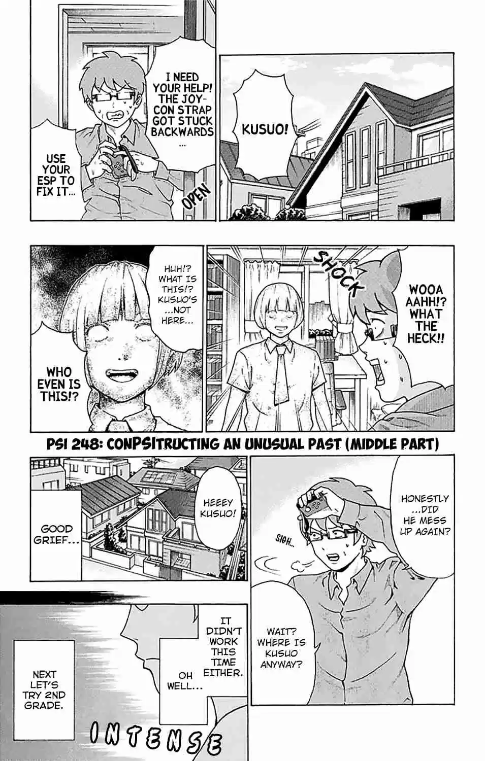 Saiki Kusuo no PSI nan Vol. 23 Ch. 248 ConPSItructing an Unusual Past (Middle Part)