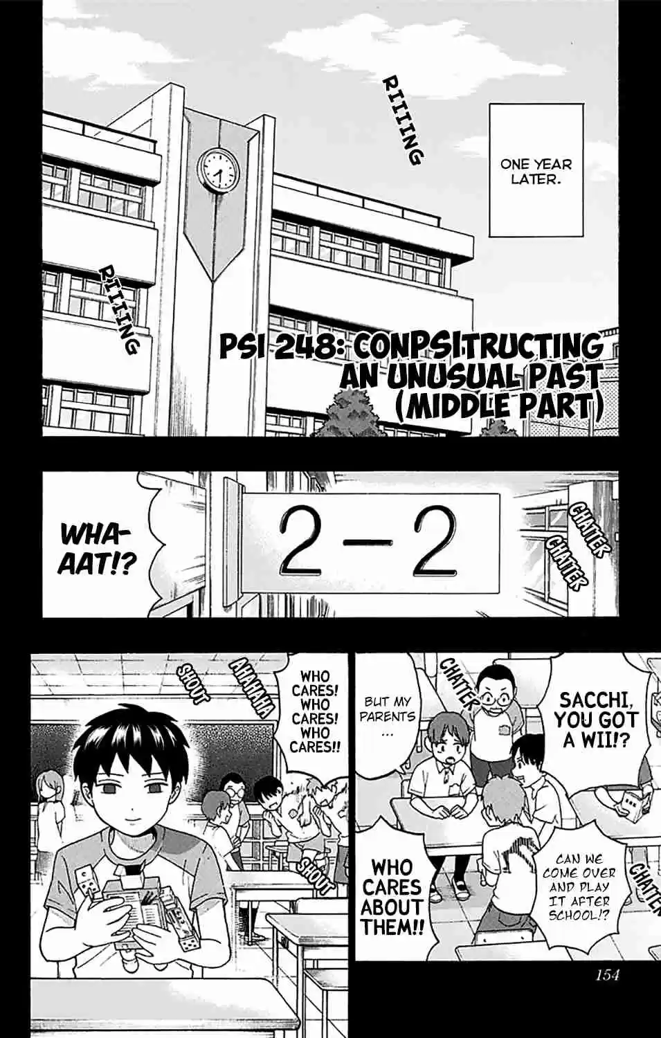 Saiki Kusuo no PSI nan Vol. 23 Ch. 248 ConPSItructing an Unusual Past (Middle Part)