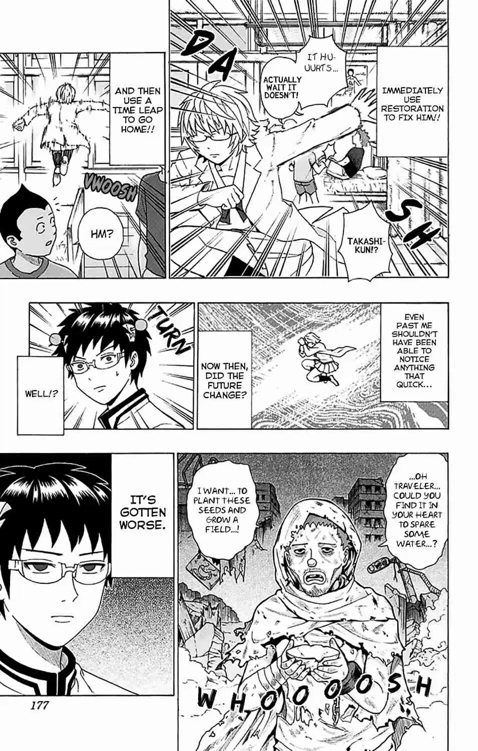 Saiki Kusuo no PSI nan Vol. 23 Ch. 249 ConPSItructing an Unusual Past (Middle Part 2)