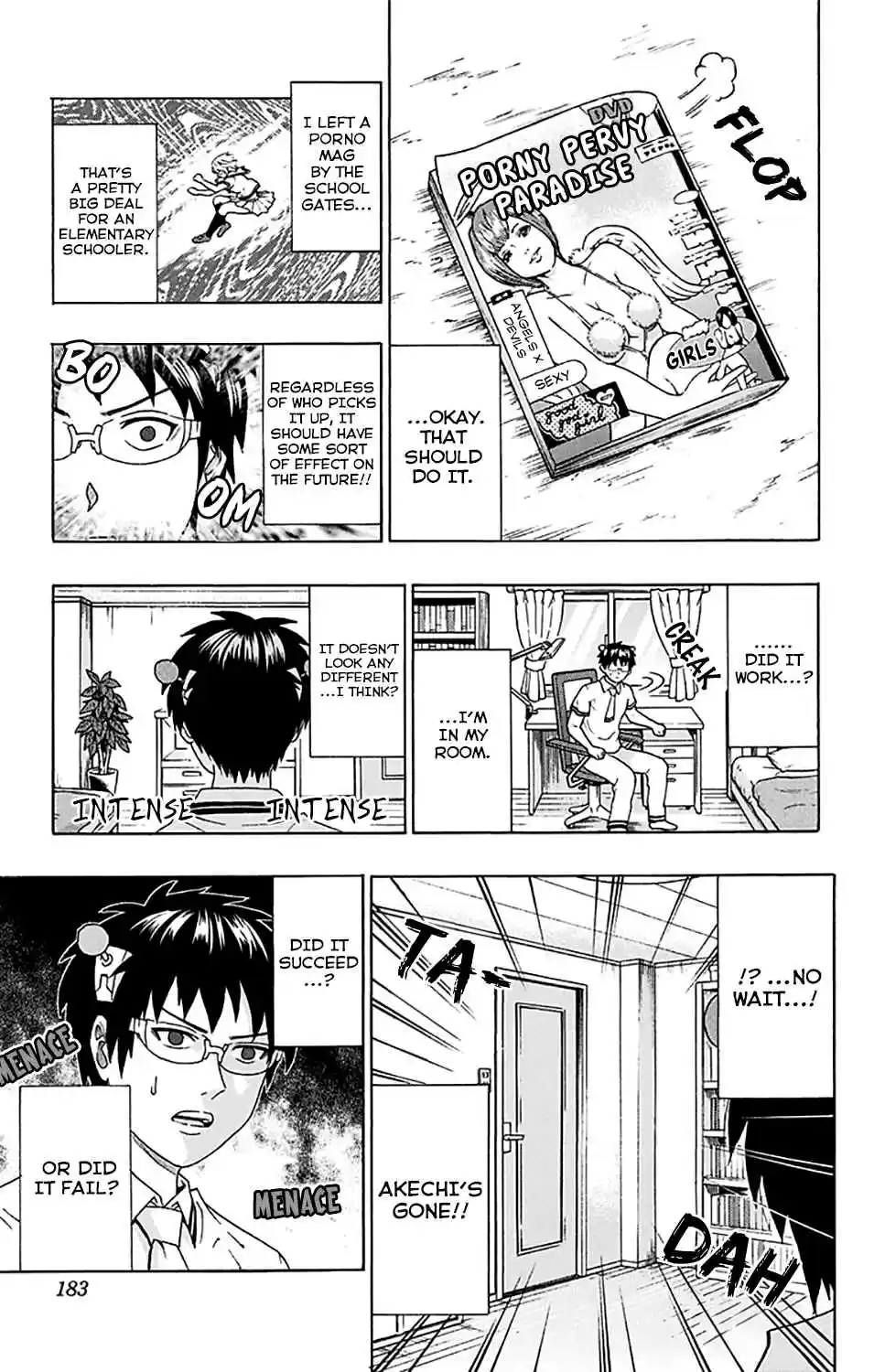 Saiki Kusuo no PSI nan Vol. 23 Ch. 249 ConPSItructing an Unusual Past (Middle Part 2)