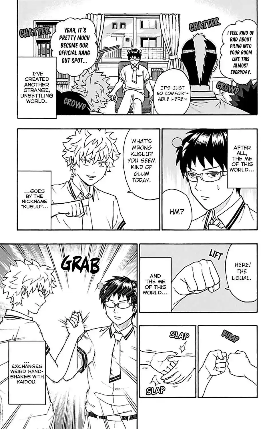 Saiki Kusuo no PSI nan Vol. 23 Ch. 250 ConPSItructing an Unusual Past (Final Part)