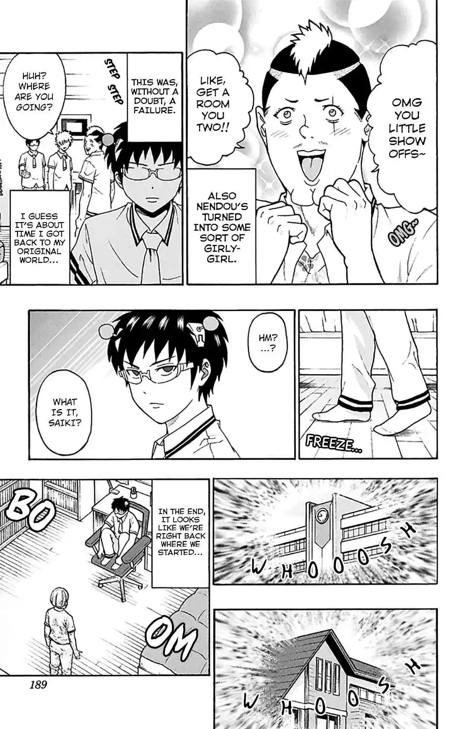 Saiki Kusuo no PSI nan Vol. 23 Ch. 250 ConPSItructing an Unusual Past (Final Part)