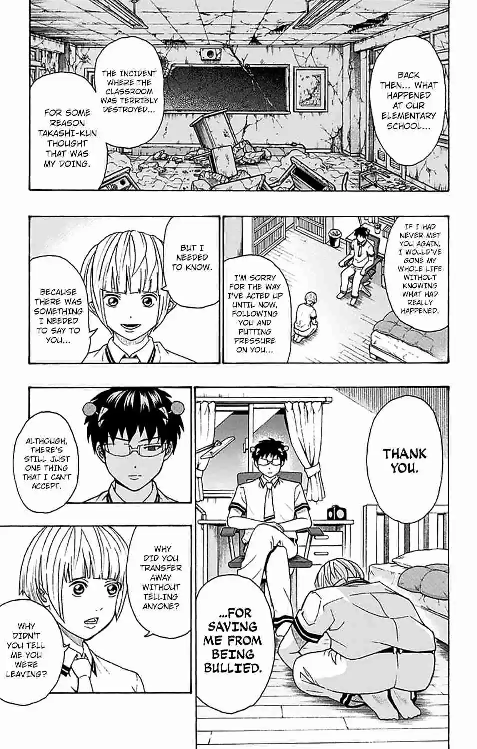 Saiki Kusuo no PSI nan Vol. 23 Ch. 250 ConPSItructing an Unusual Past (Final Part)