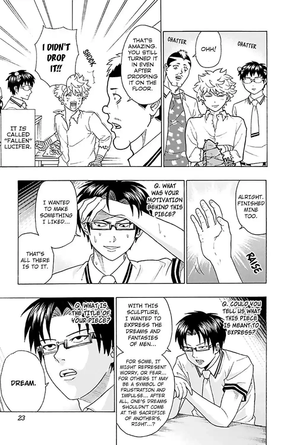 Saiki Kusuo no PSI nan Vol. 24 Ch. 252 Proudly Presenting our Clay PSIculptures