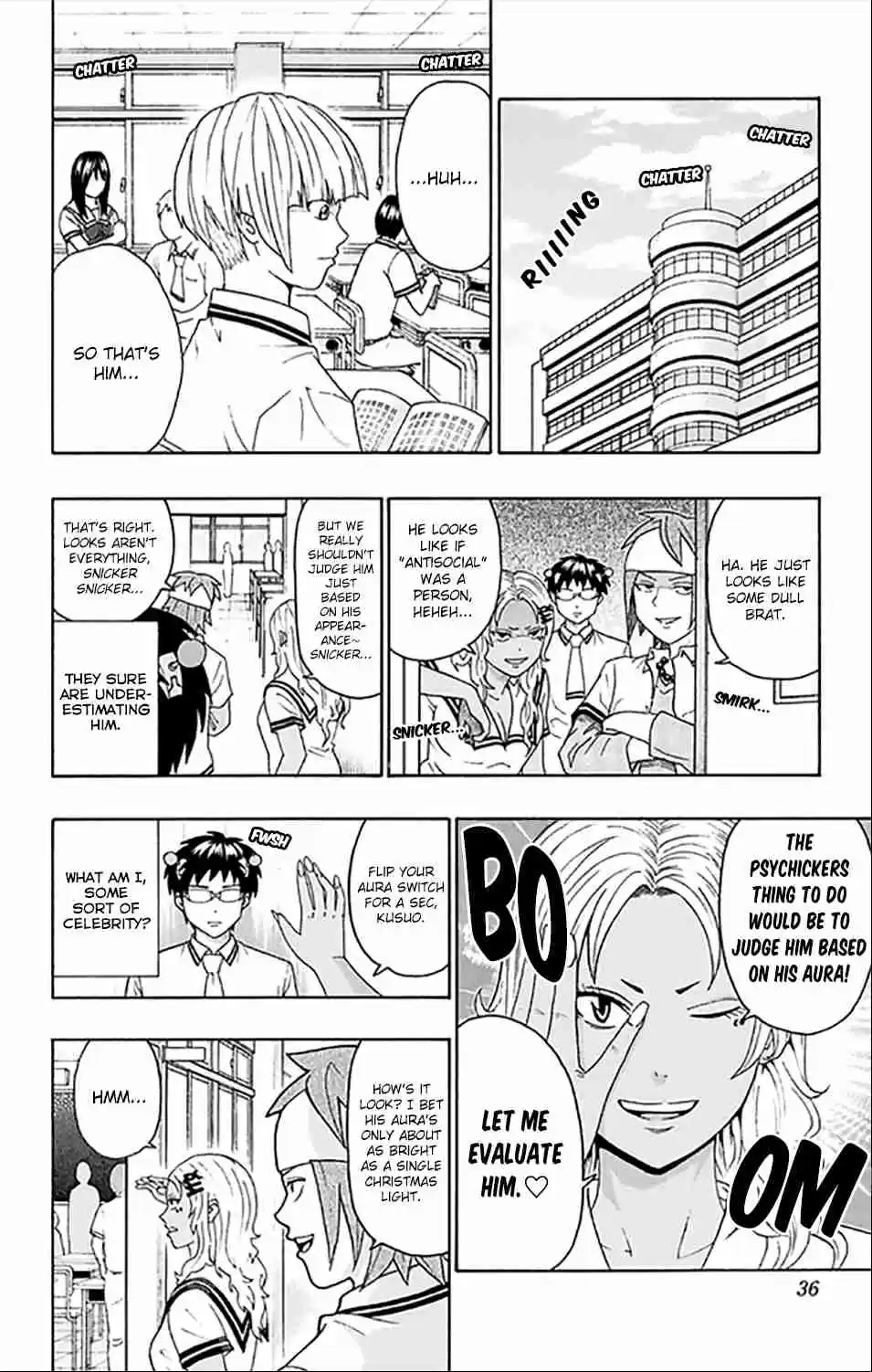 Saiki Kusuo no PSI Nan Vol. 24 Ch. 253 Evaluation! PSIchickers!