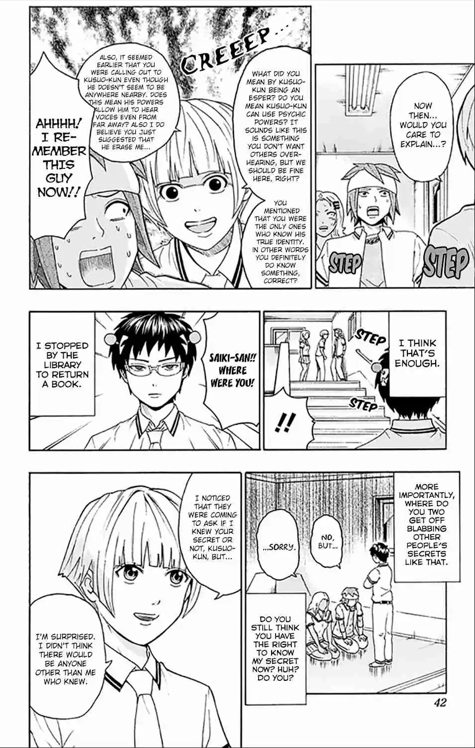 Saiki Kusuo no PSI Nan Vol. 24 Ch. 253 Evaluation! PSIchickers!