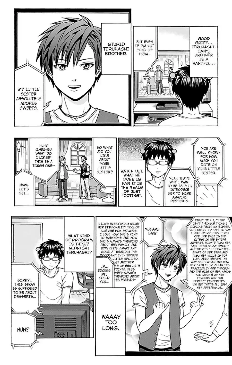 Saiki Kusuo no PSI Nan Vol. 24 Ch. 254 Everyone Please Try It For YourPSIlves!