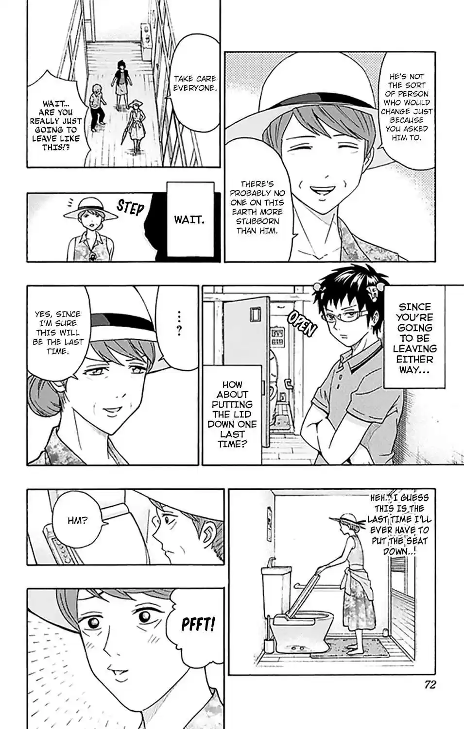 Saiki Kusuo no PSI Nan Vol. 24 Ch. 255 APSIsting in Mediating a Long Term Marriage!