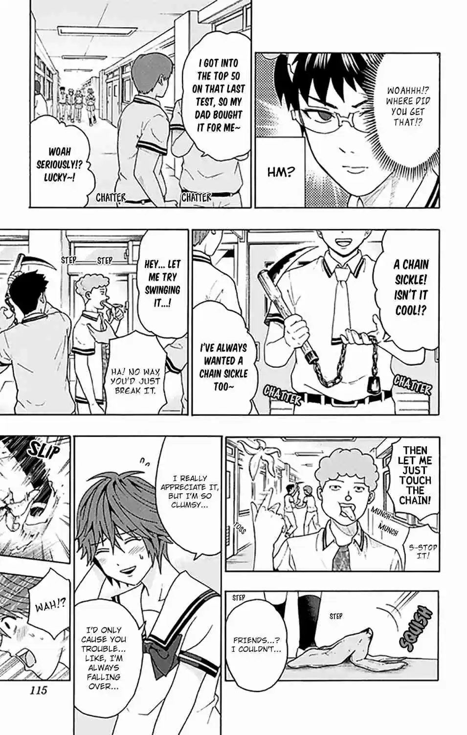 Saiki Kusuo no PSI Nan Vol. 24 Ch. 258 Terrifying! A DiPSIstrous Transfer Student Appears! (Second Half)